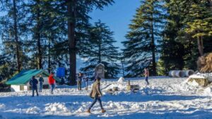 Khajjiar in winter